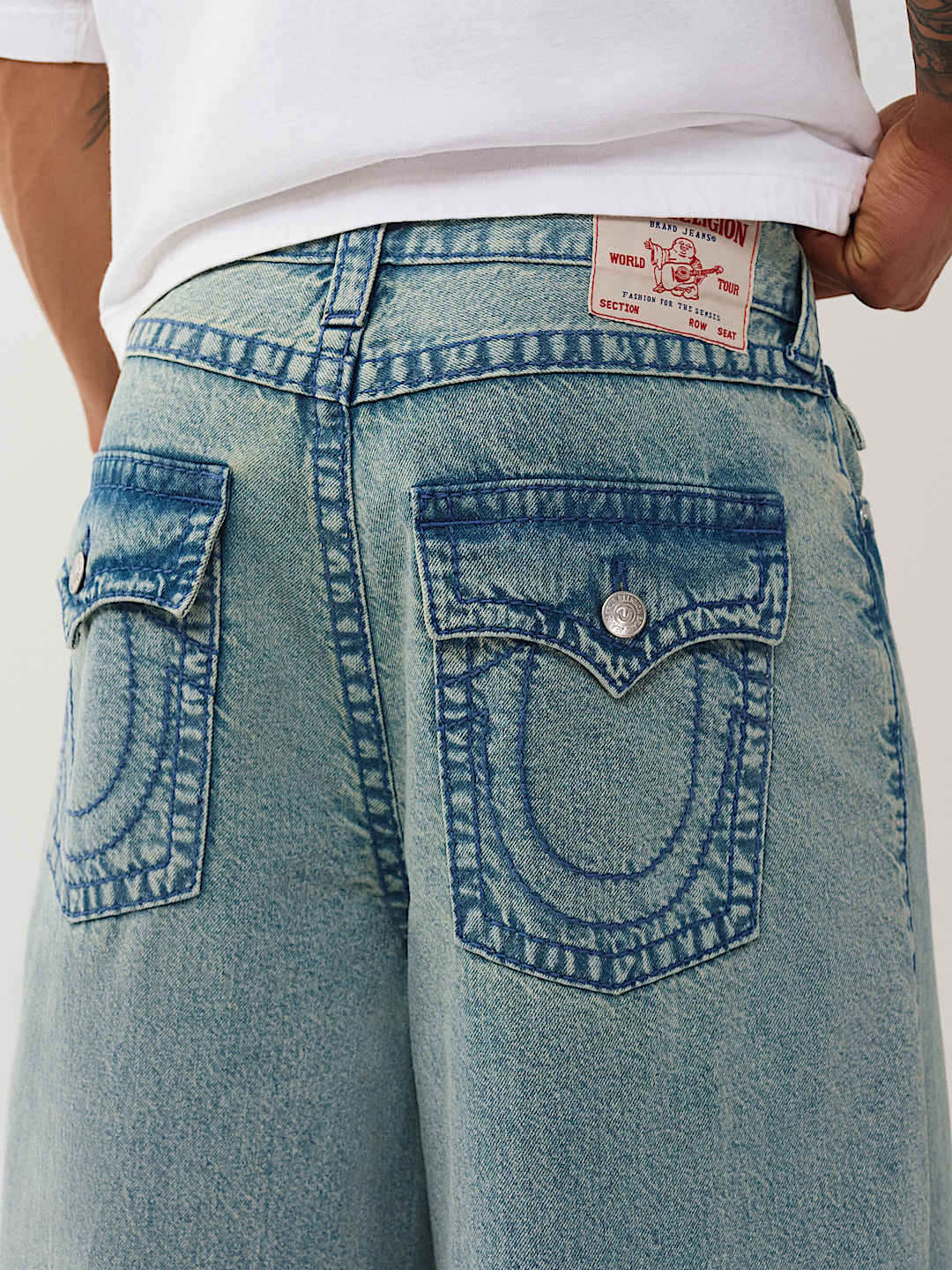 MIKEY BIG T FLAP BAGGY AF JEAN, image 2