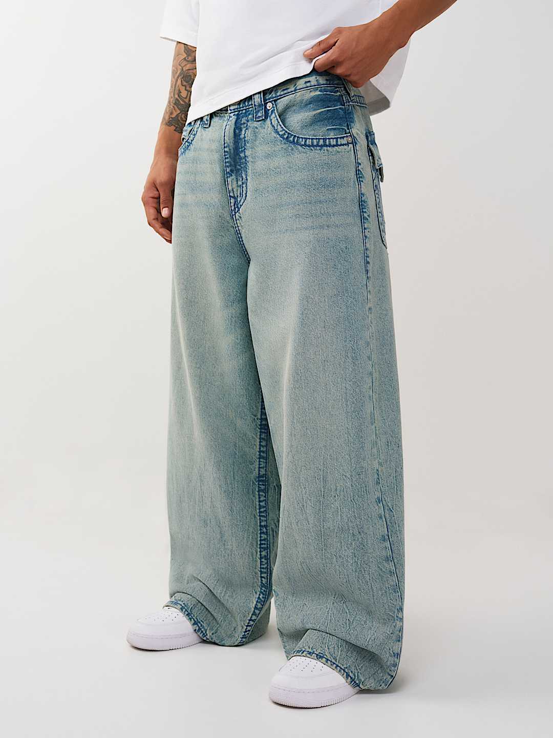 MIKEY BIG T FLAP BAGGY AF JEAN, image 3