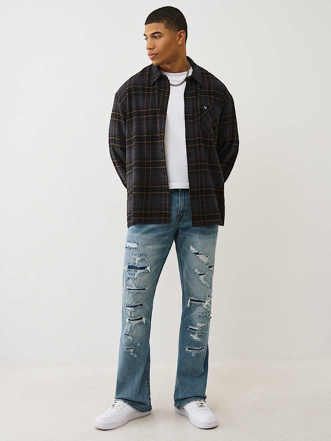 BRICE SLIM FLARE JEAN 34", image 7