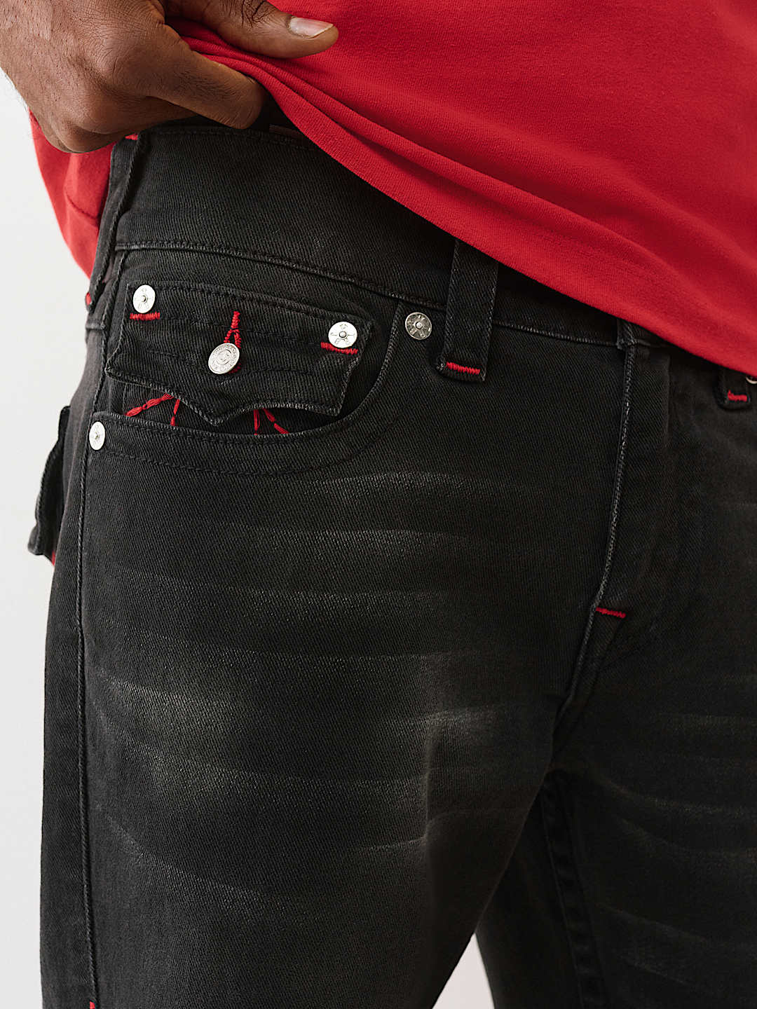 RICKY SUPER T FLAP STRAIGHT JEAN 34", image 4