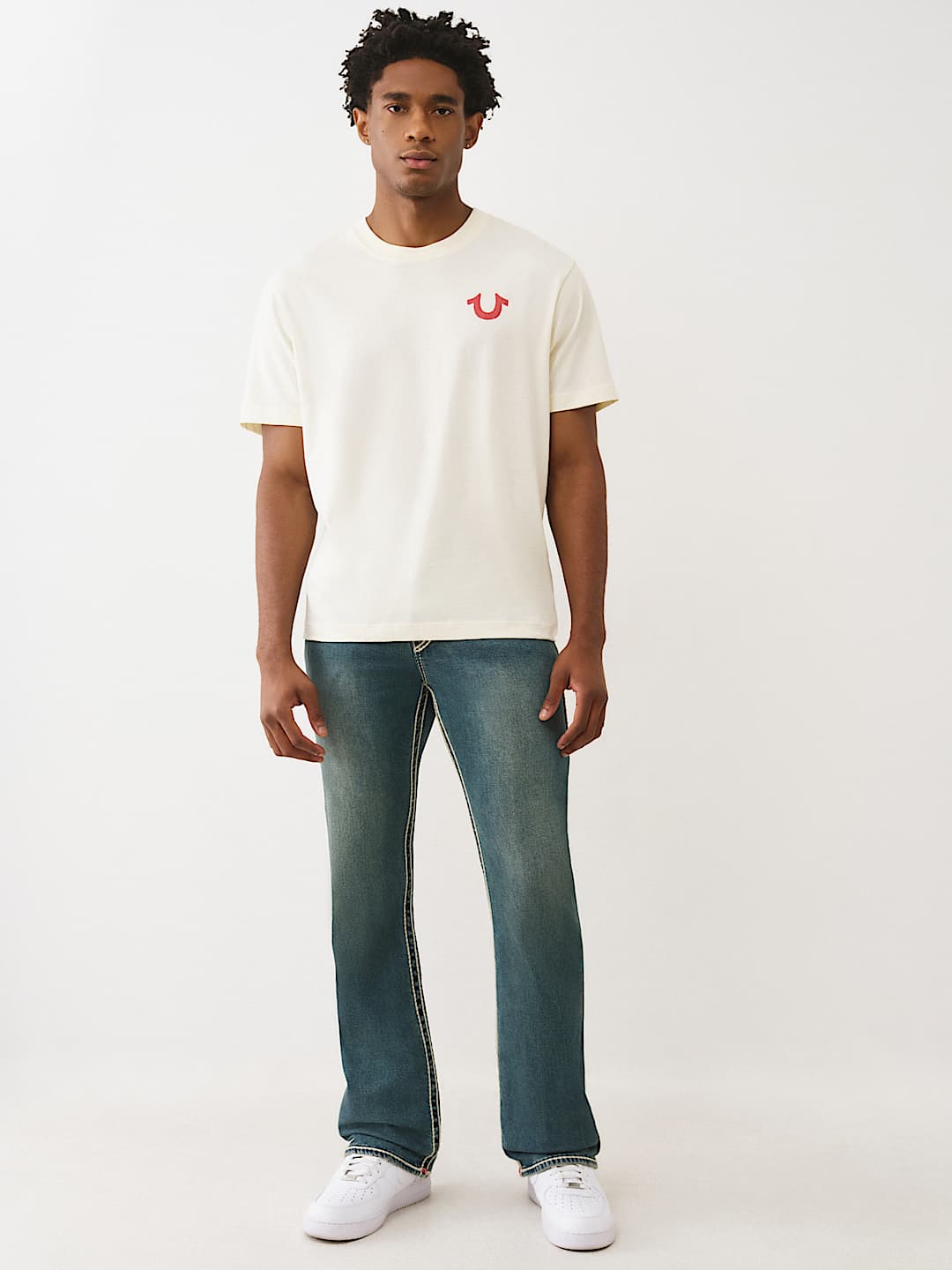 BILLY ROPE STITCH BOOTCUT JEAN 34", image 6