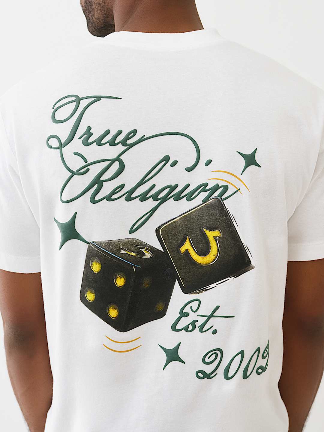 CAMISETA CON GR&Aacute;FICO DE DADOS, image 1