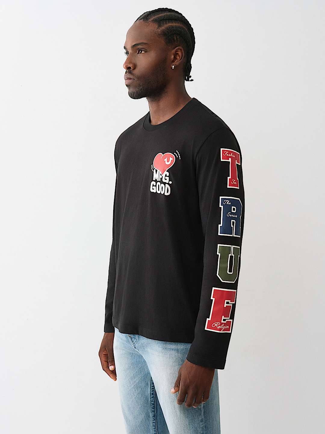 CAMISETA DE MANGA LARGA CON CORAZ&Oacute;N MFG, image 3