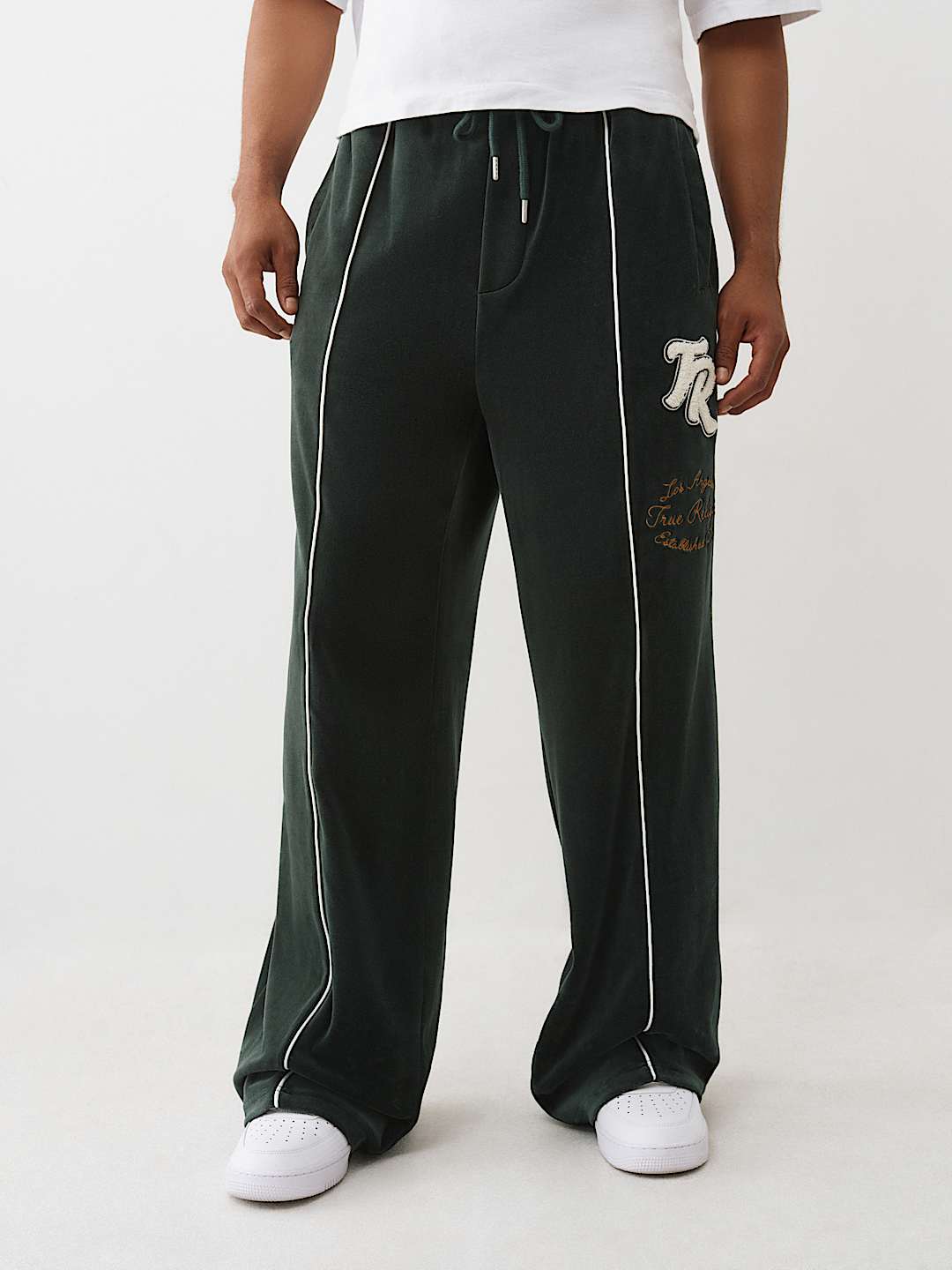 VELOUR LOGO TRACK PANT