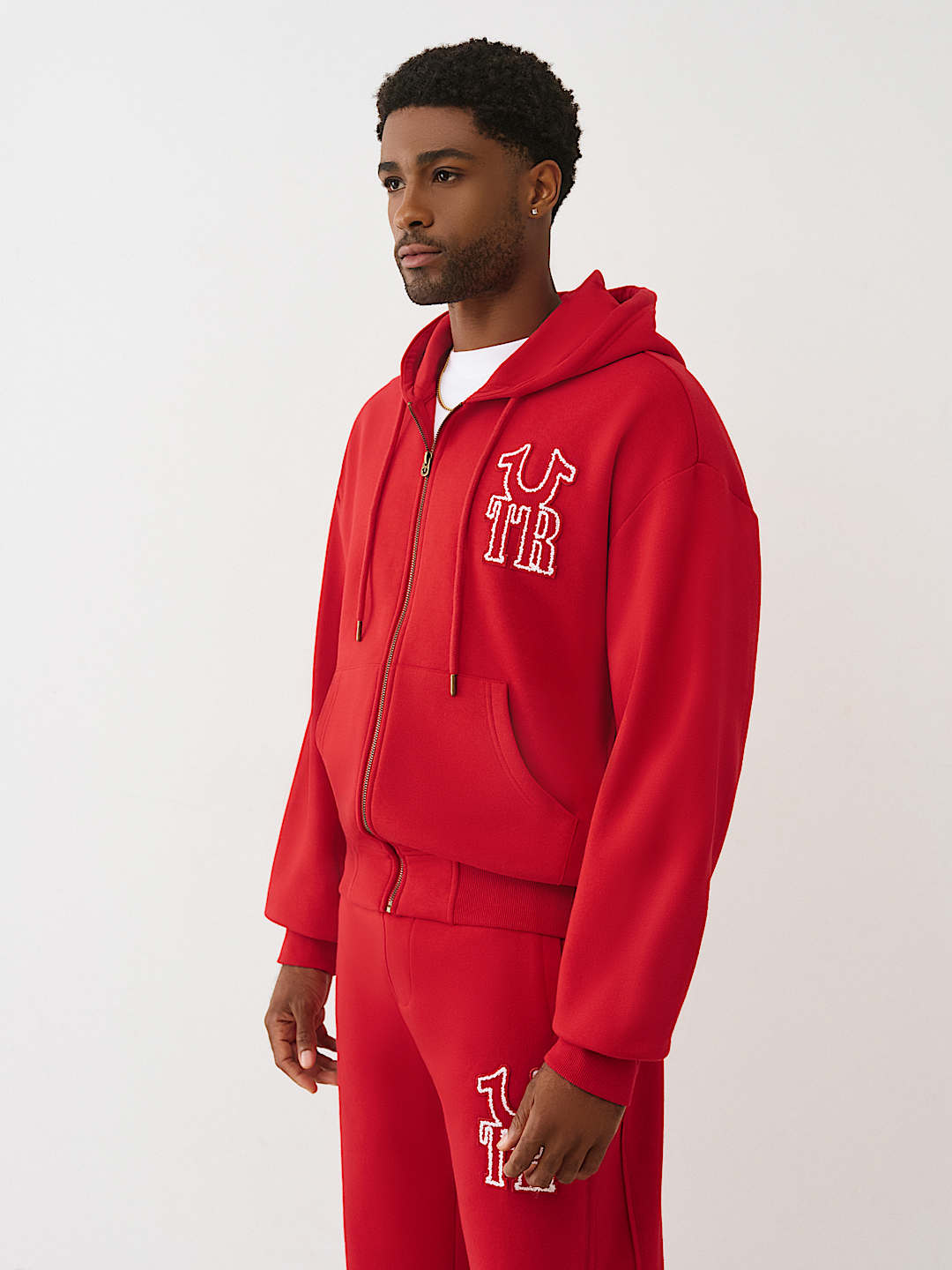 HORSESHOE APPLIQU&Eacute; ZIP HOODIE, image 3