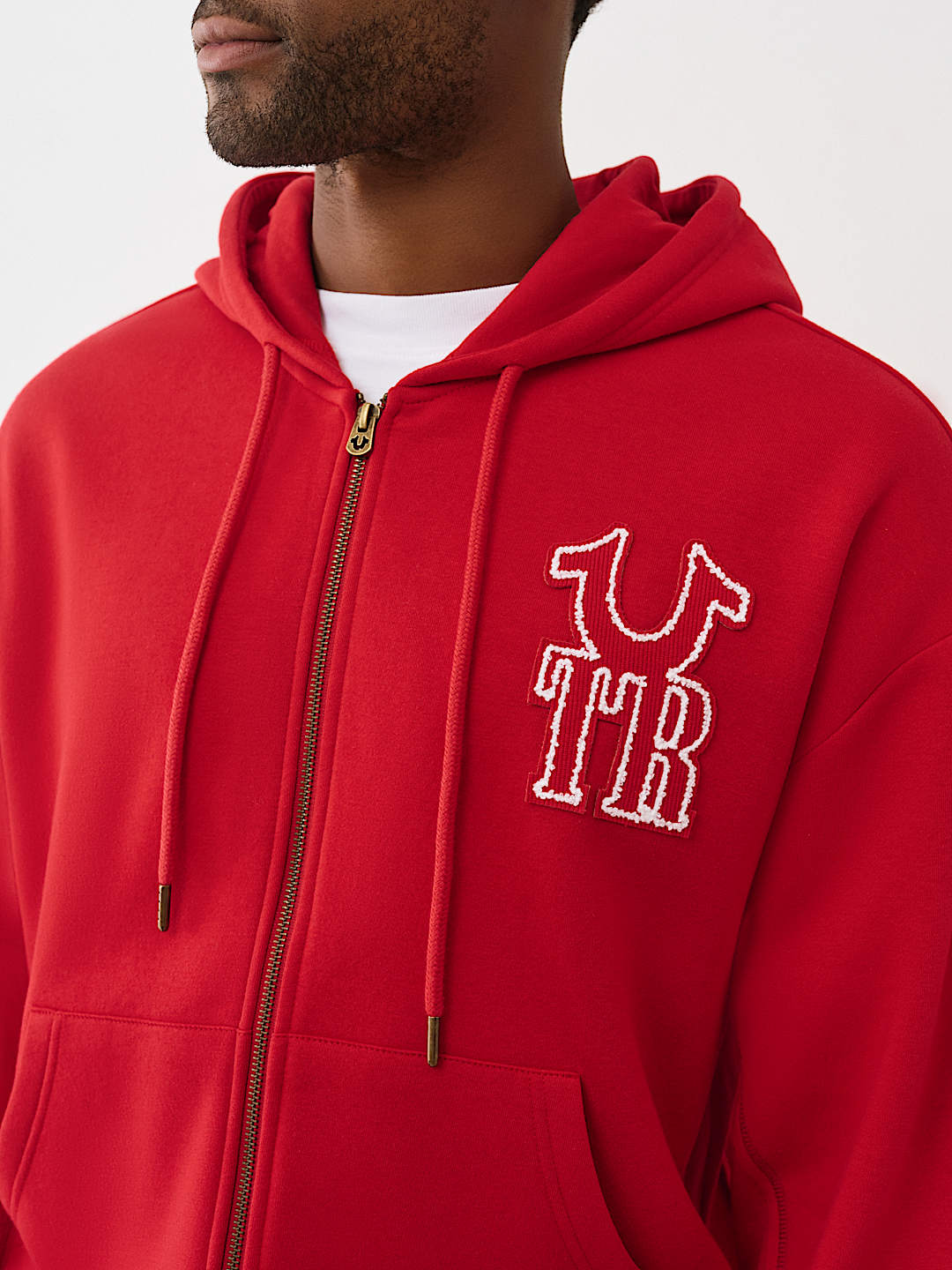HORSESHOE APPLIQU&Eacute; ZIP HOODIE, image 4