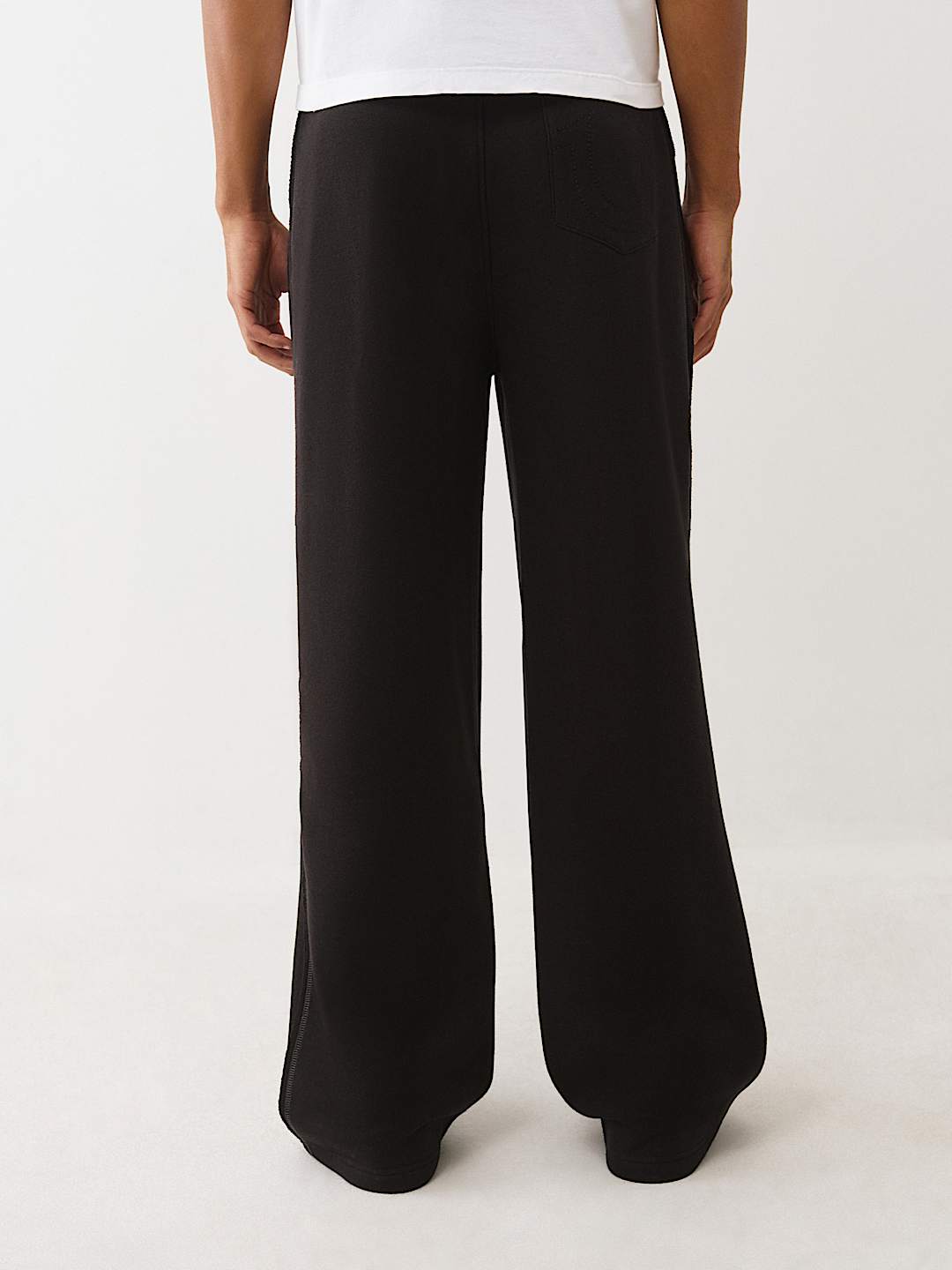 RIBBED LOGO BAGGY SWEATPANT, image 6