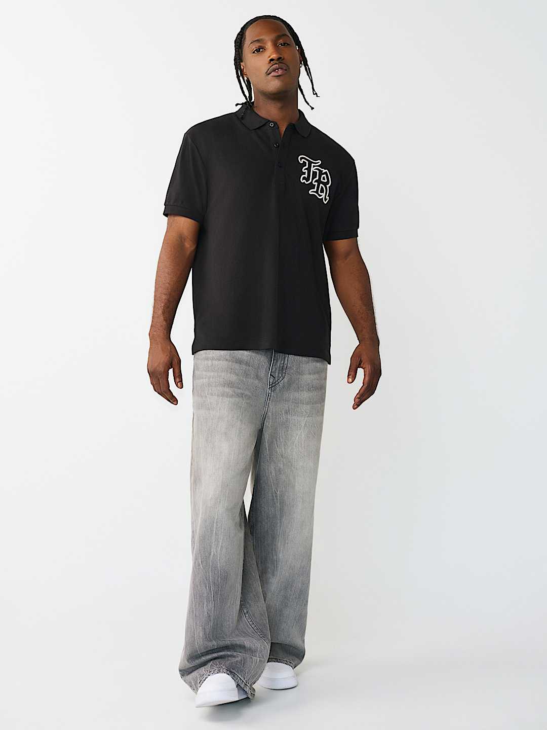 EMBROIDERED STITCH DEPT POLO SHIRT, image 6