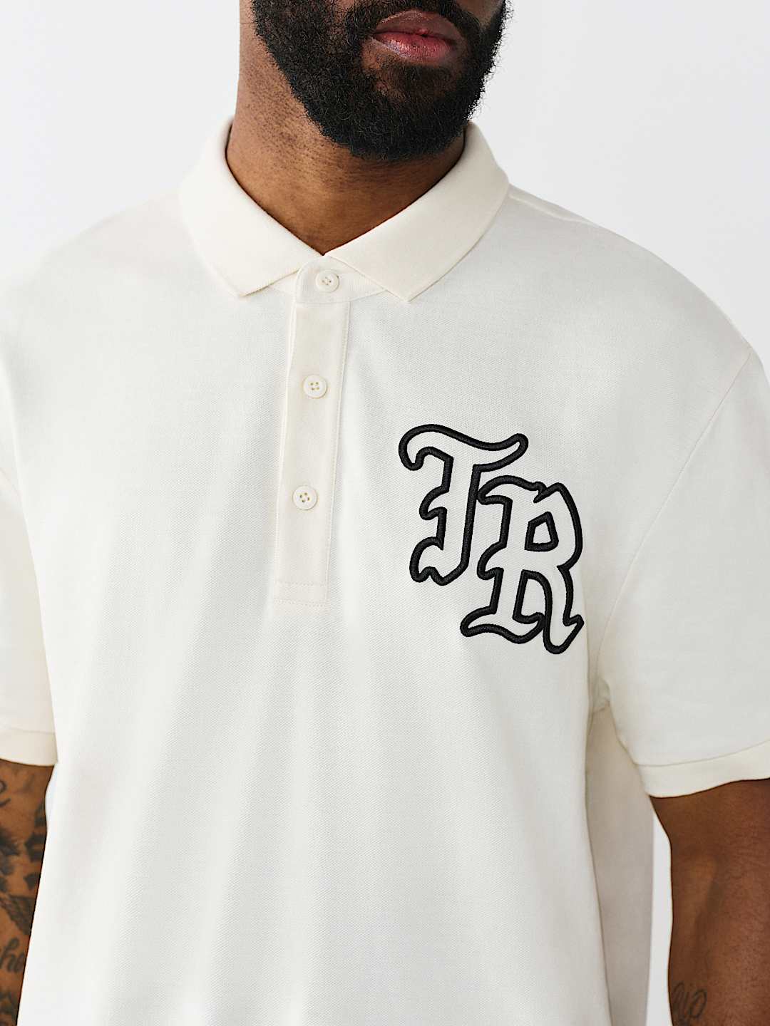 EMBROIDERED STITCH DEPT POLO SHIRT, image 4