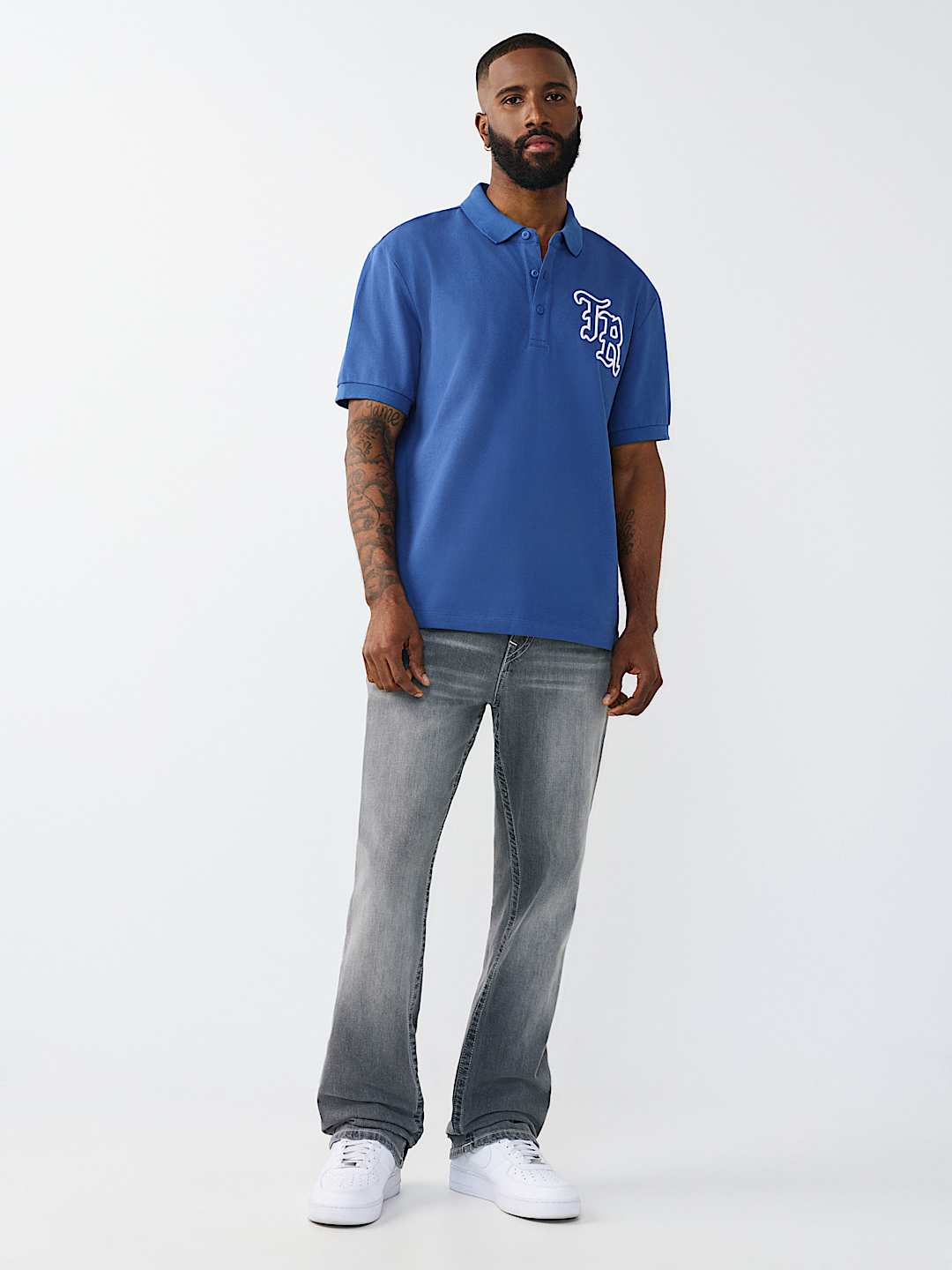 EMBROIDERED STITCH DEPT POLO SHIRT, image 6