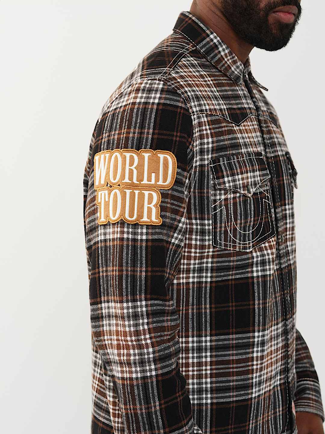 BIG T PLAID WESTERN SHIRT, image 5