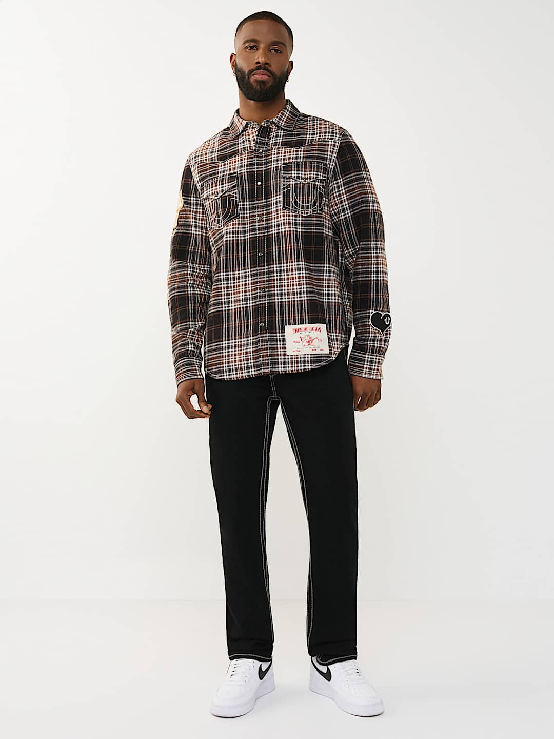 BIG T PLAID WESTERN SHIRT, image 7
