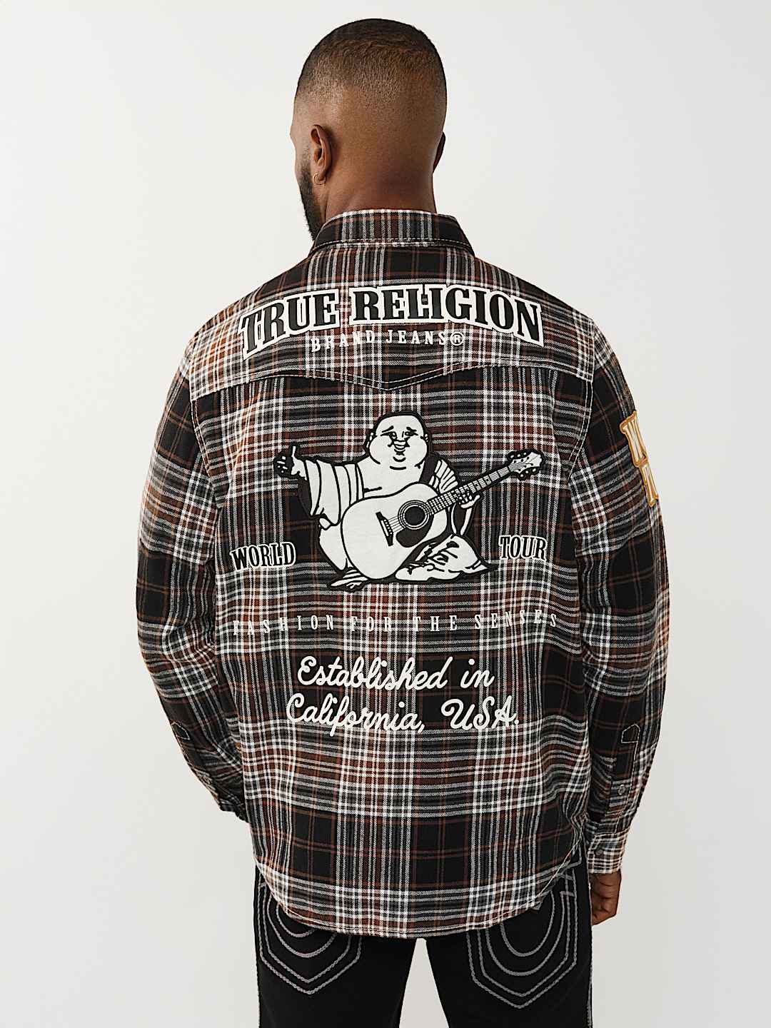 BIG T PLAID WESTERN SHIRT, image 1