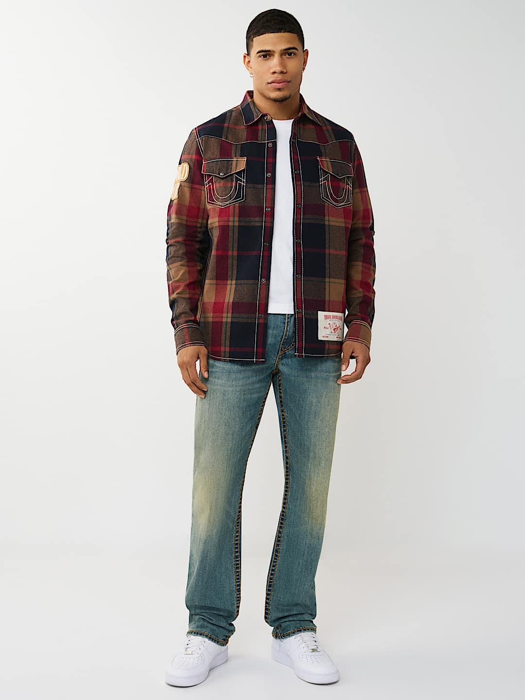 BIG T PLAID WESTERN SHIRT, image 7