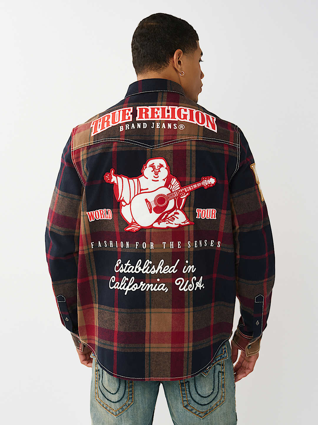 BIG T PLAID WESTERN SHIRT, image 1