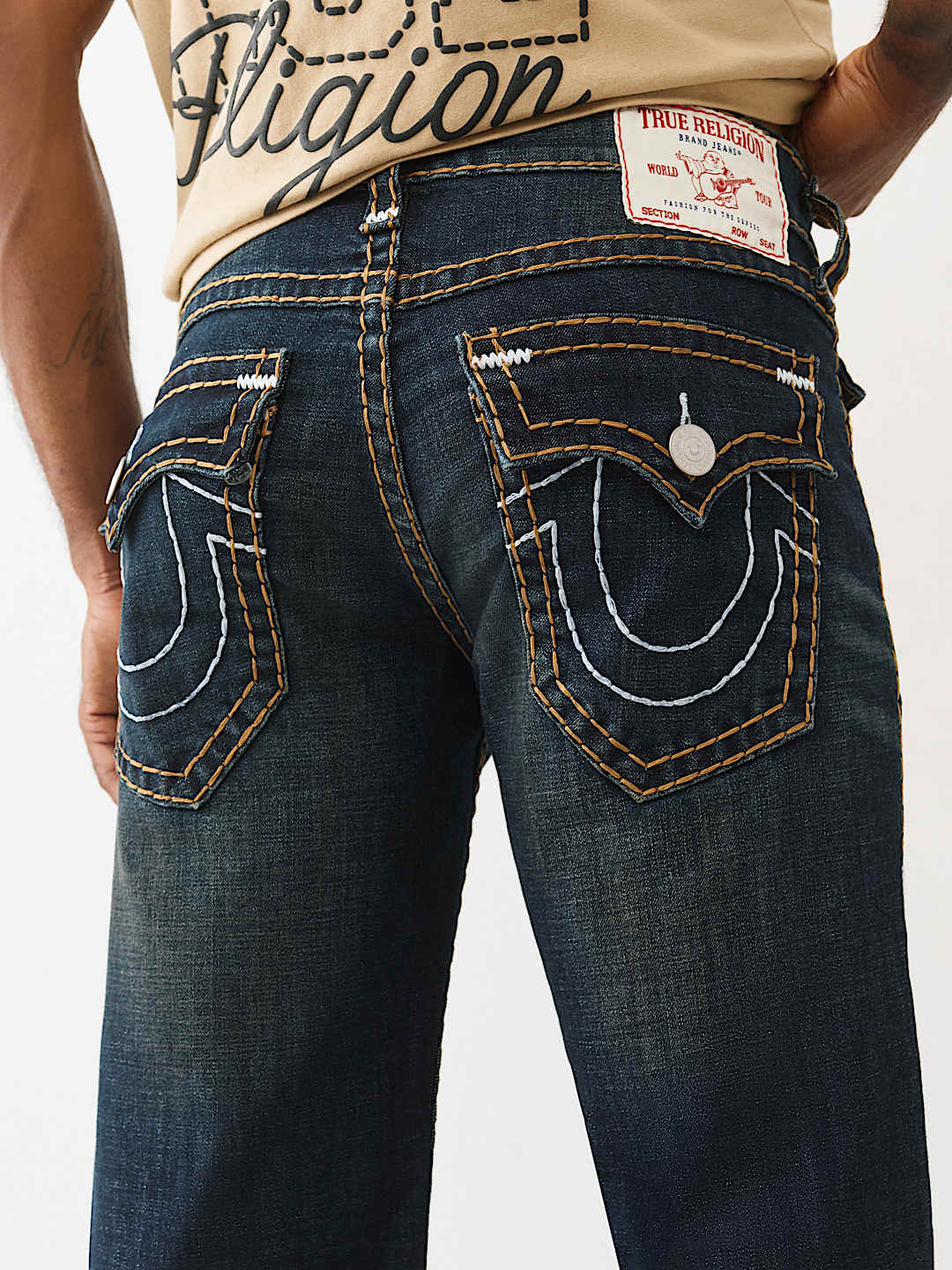 TRUE RELIGION BILLY SUPER T デニム 34 BILLY SUPER T BOOTCUT JEAN 34