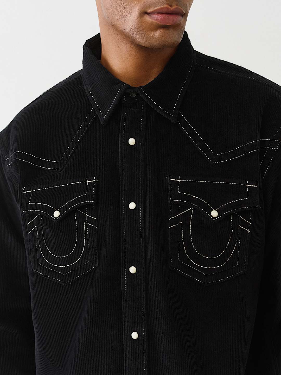CORDUROY WESTERN SHIRT, image 2