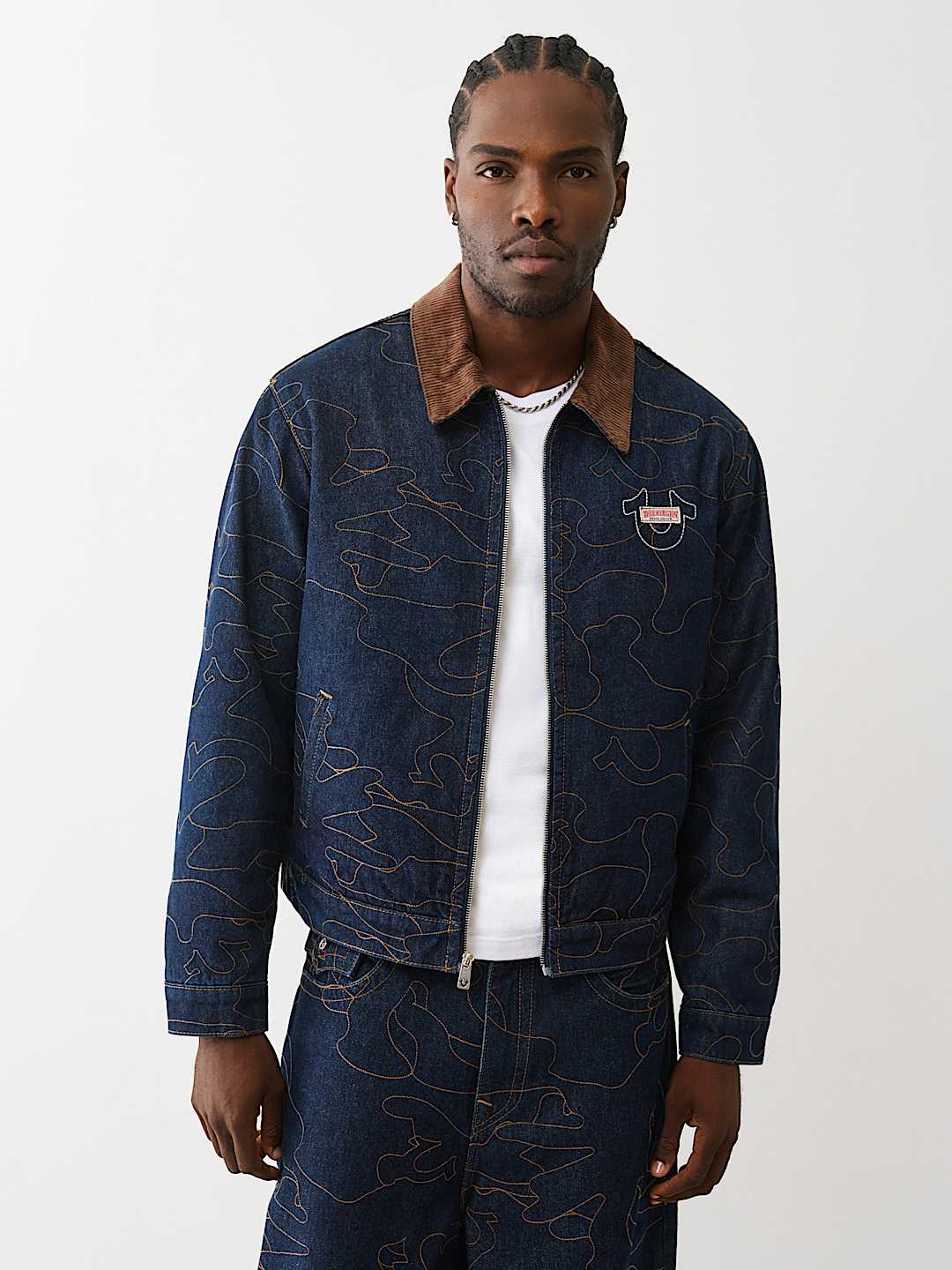 CHAQUETA GRANDE SN CON BORDADO EN TODA LA PRENDA, image 7