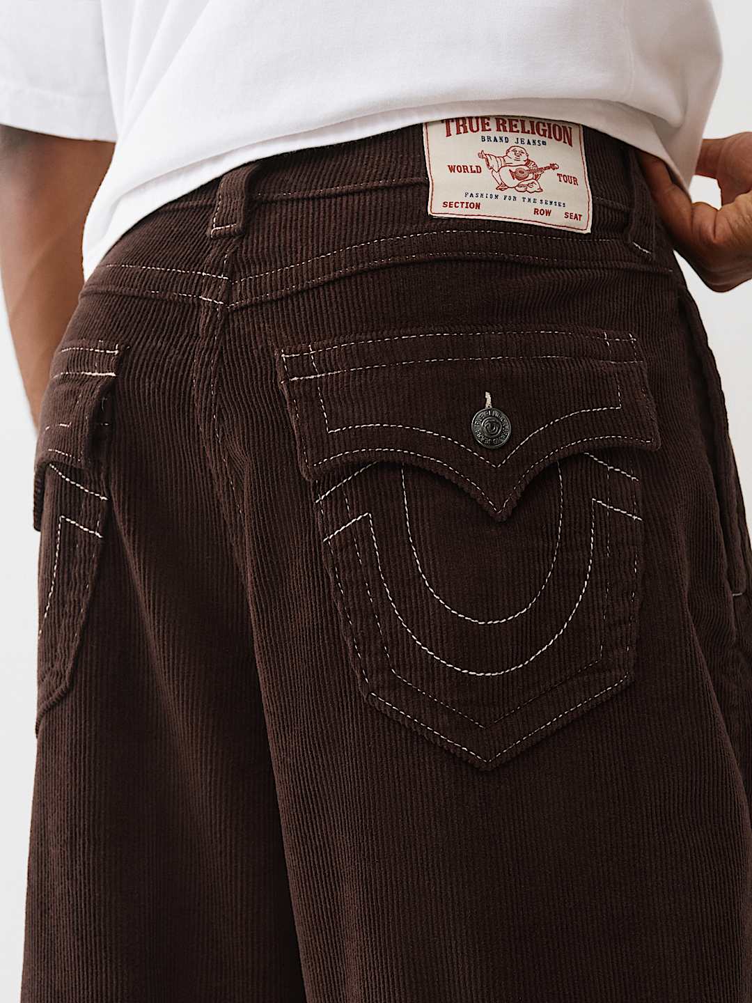 DANNY CORDUROY BARREL PANT, image 2