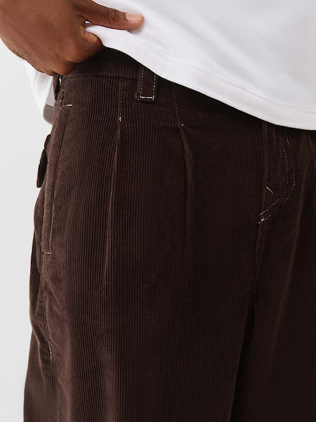 DANNY CORDUROY BARREL PANT, image 4