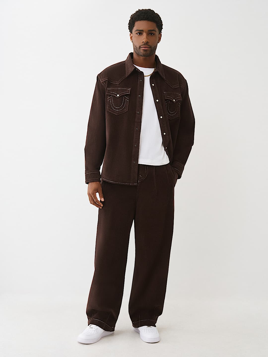 DANNY CORDUROY BARREL PANT, image 6