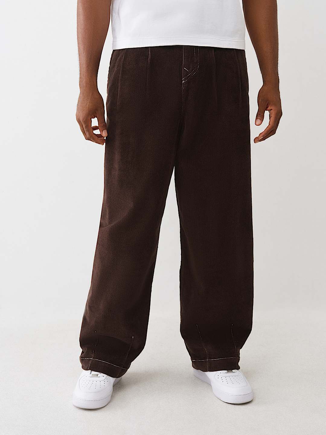DANNY CORDUROY BARREL PANT, image 1