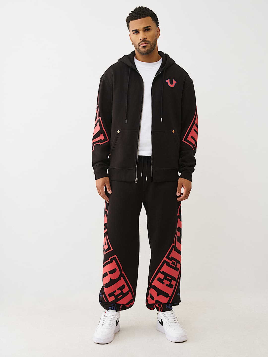 OVERT ARCHED LOGO BAGGY JOGGER, image 3