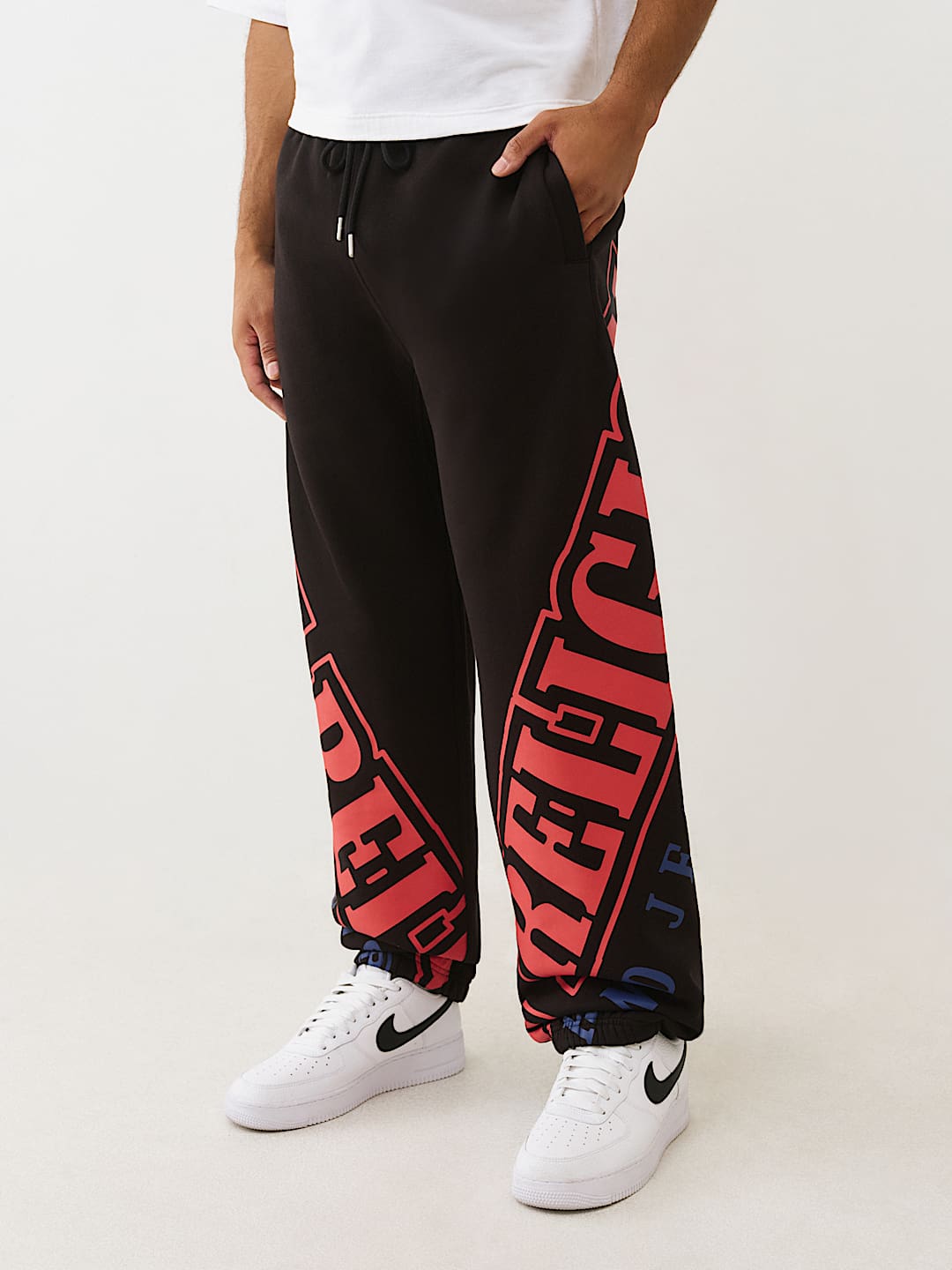 OVERT ARCHED LOGO BAGGY JOGGER, image 4
