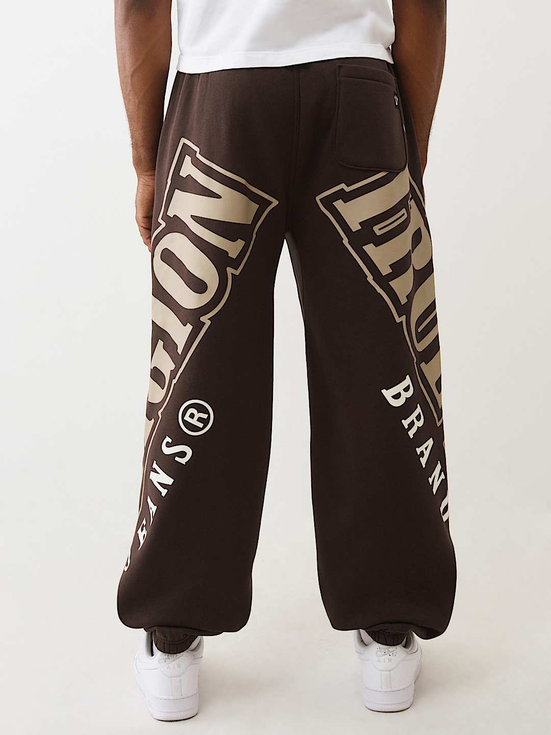 OVERT ARCHED LOGO BAGGY JOGGER, image 7