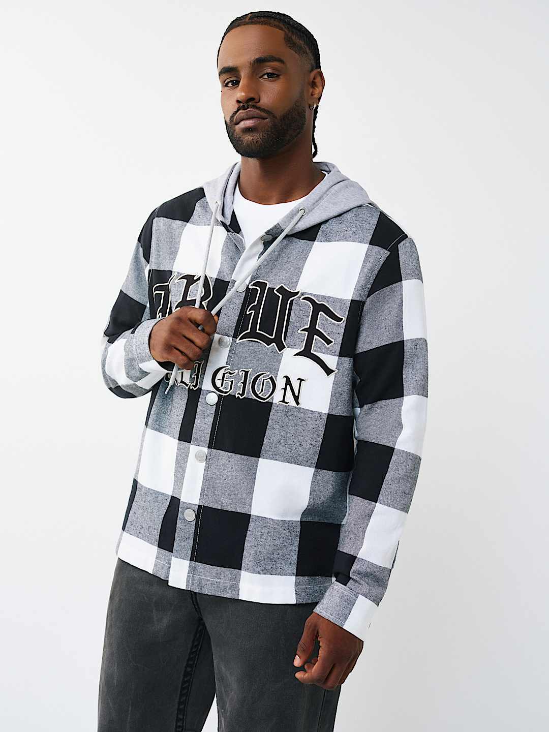 HOODED FLANNEL SHIRT | True Religion