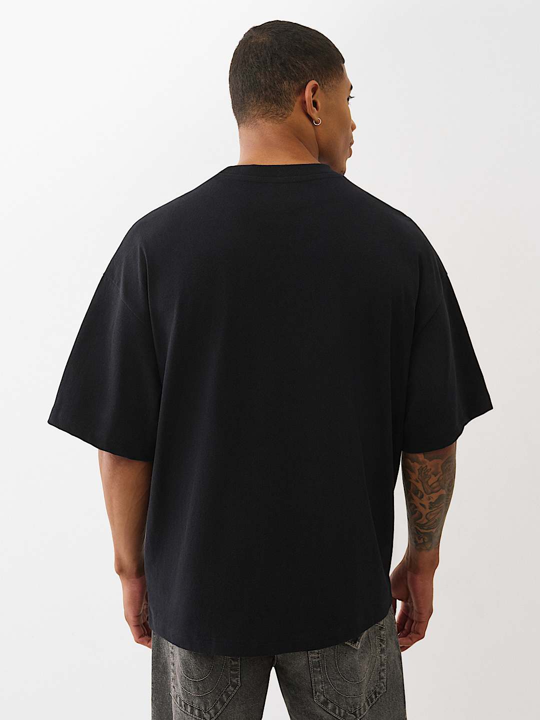 OVERSIZED CAMO APPLIQU&Eacute; TEE, image 4