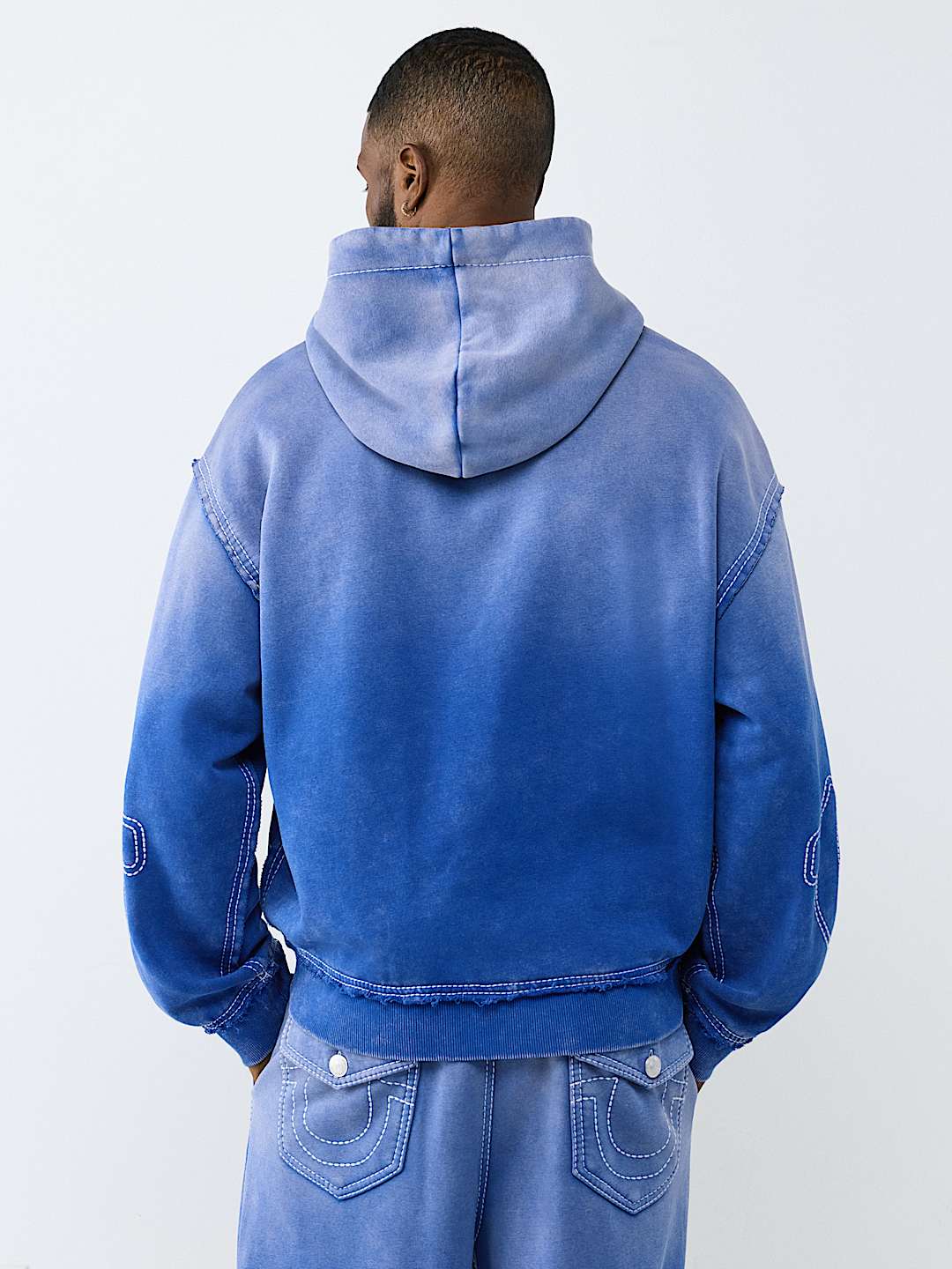 BIG T BOXY WASHED HOODIE, image 2