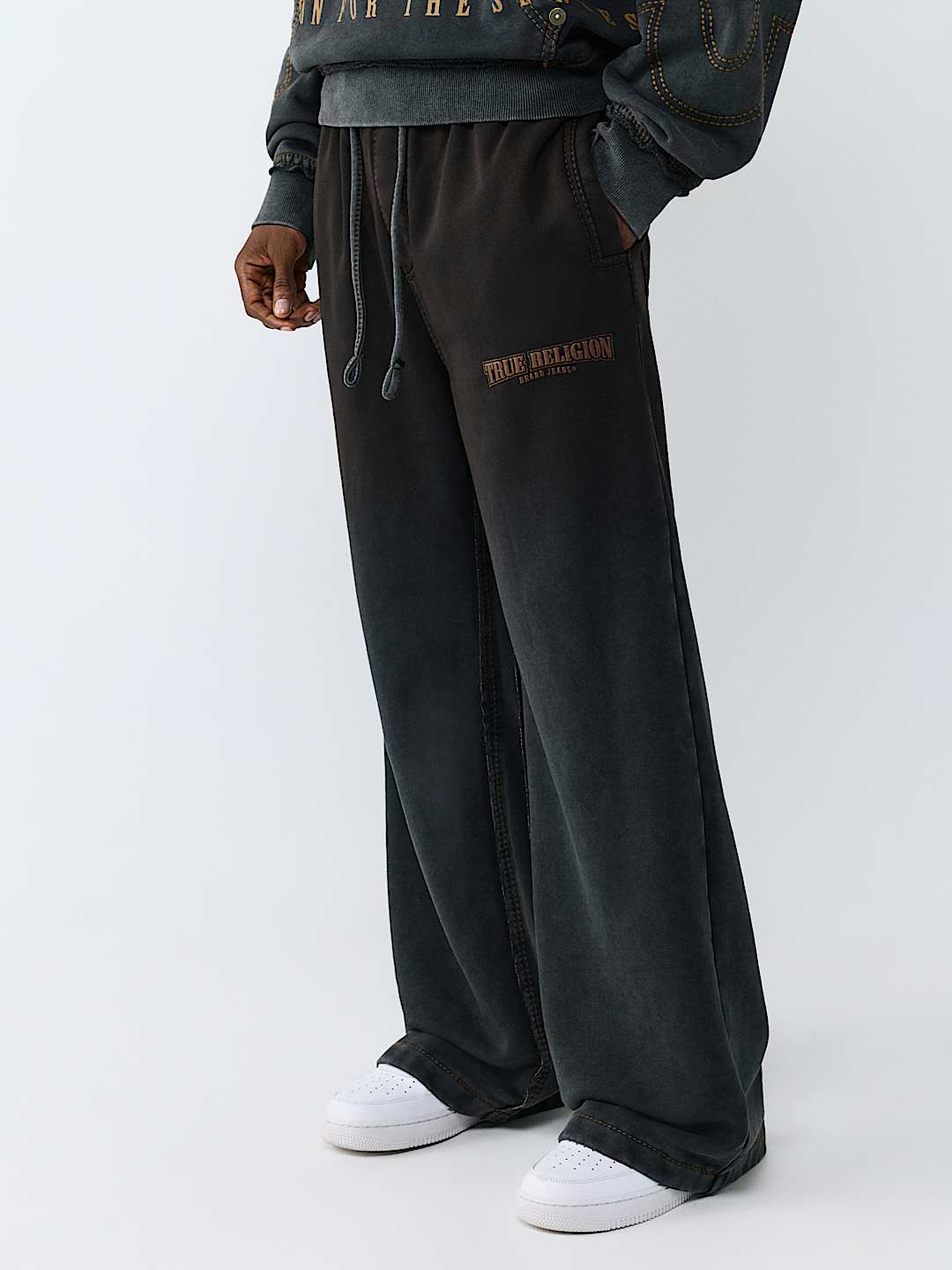 BIG T WASHED BAGGY SWEATPANT, image 3