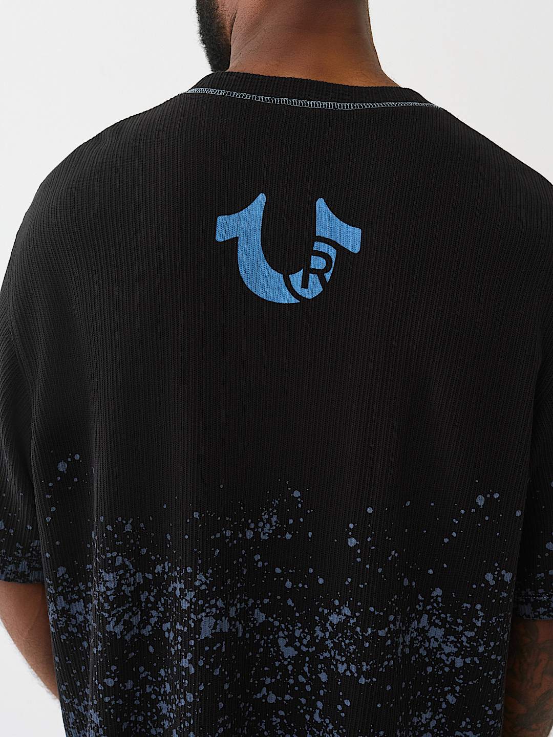 BOXY KNIT LOGO SHIRT, image 5