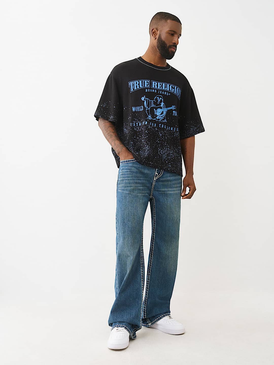 BOXY KNIT LOGO SHIRT, image 6