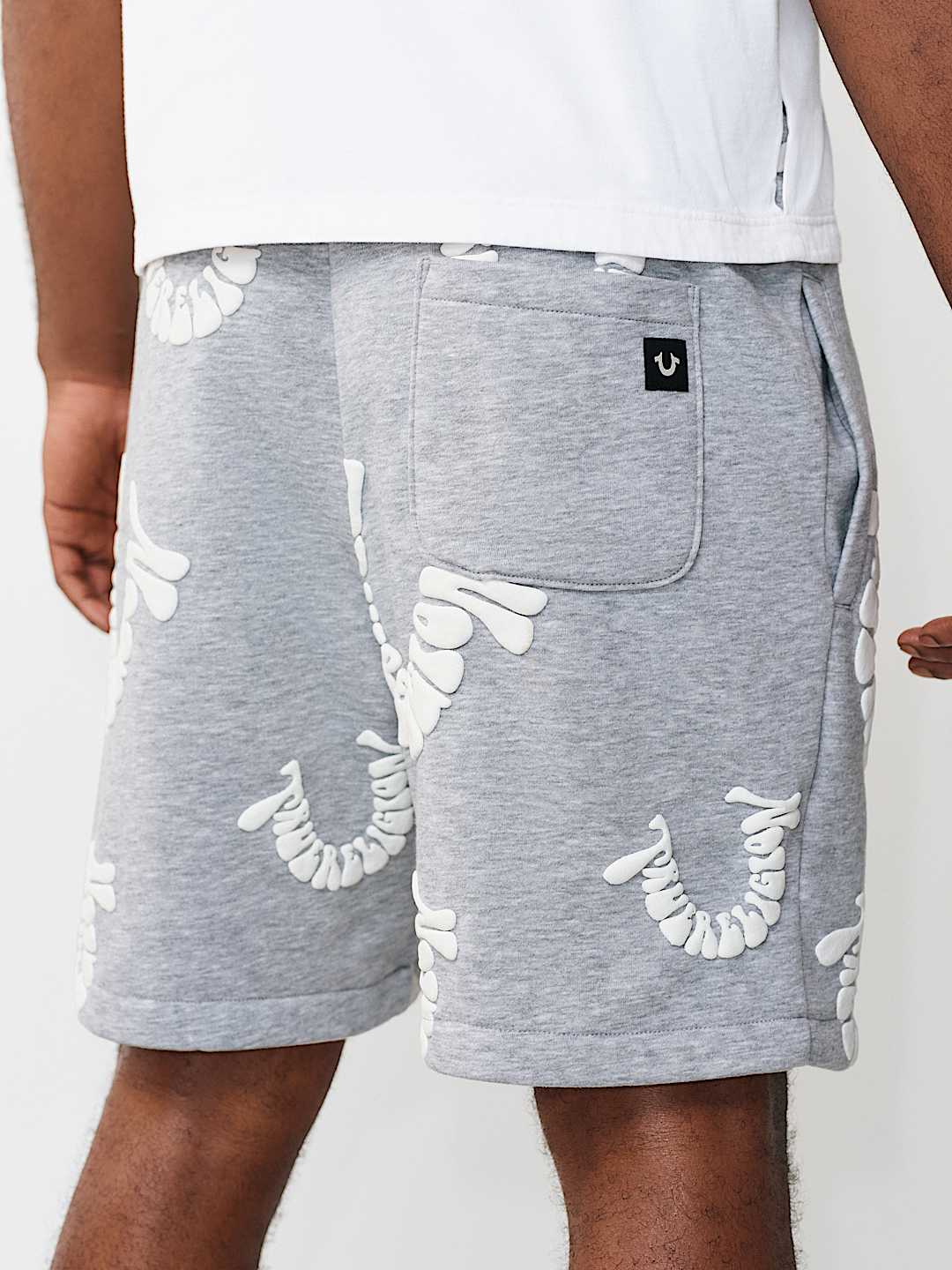 WARPED LOGO FLEECE SHORT, image 2