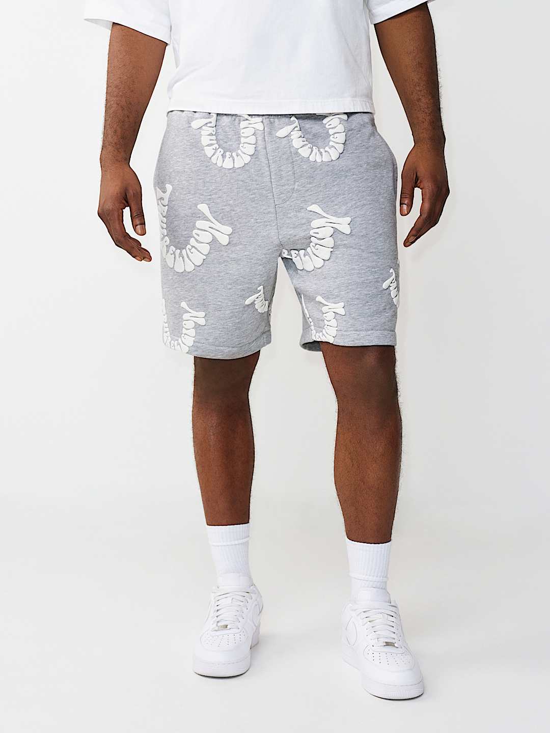 WARPED LOGO FLEECE SHORT, image 3