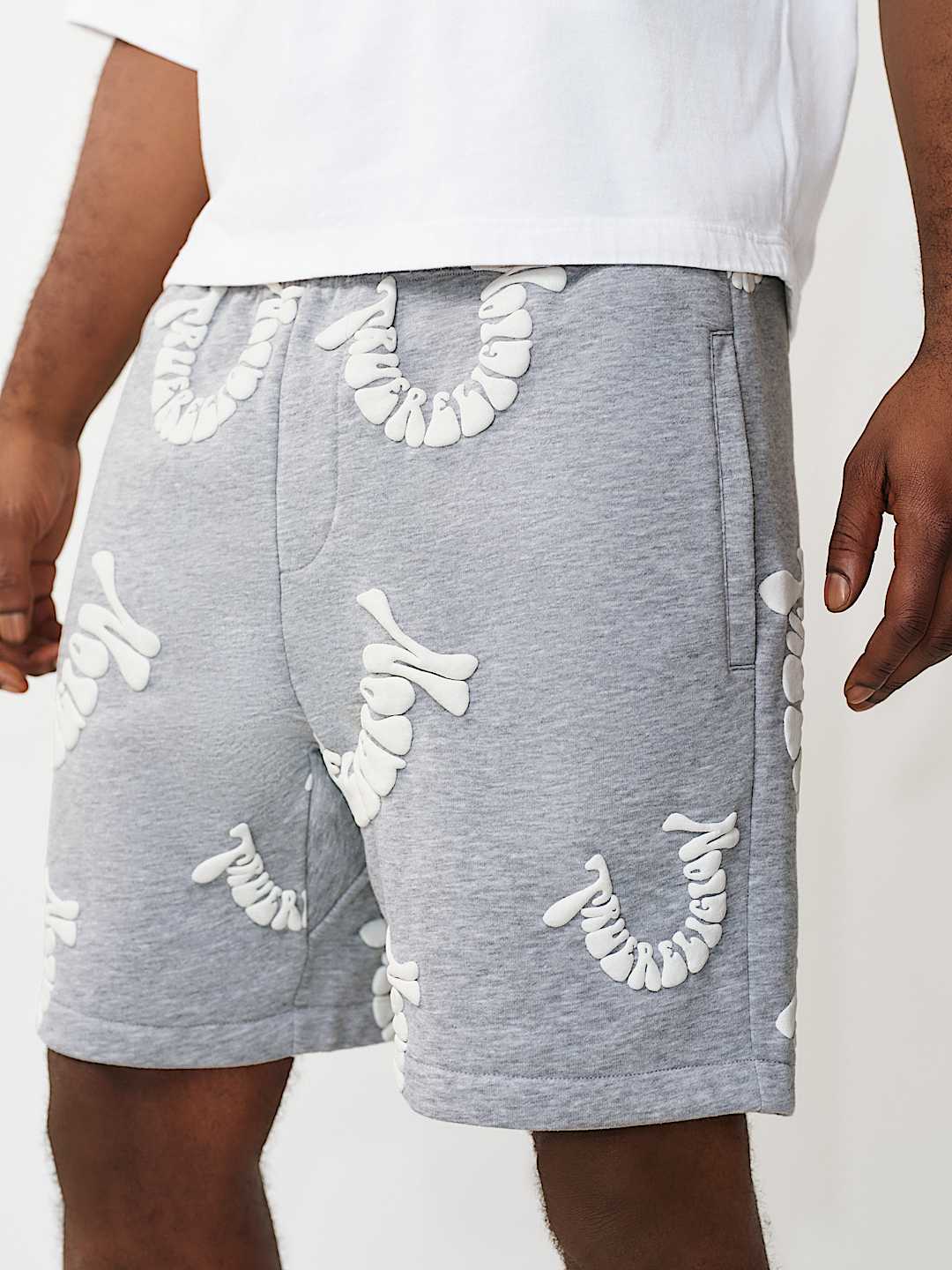 WARPED LOGO FLEECE SHORT, image 1