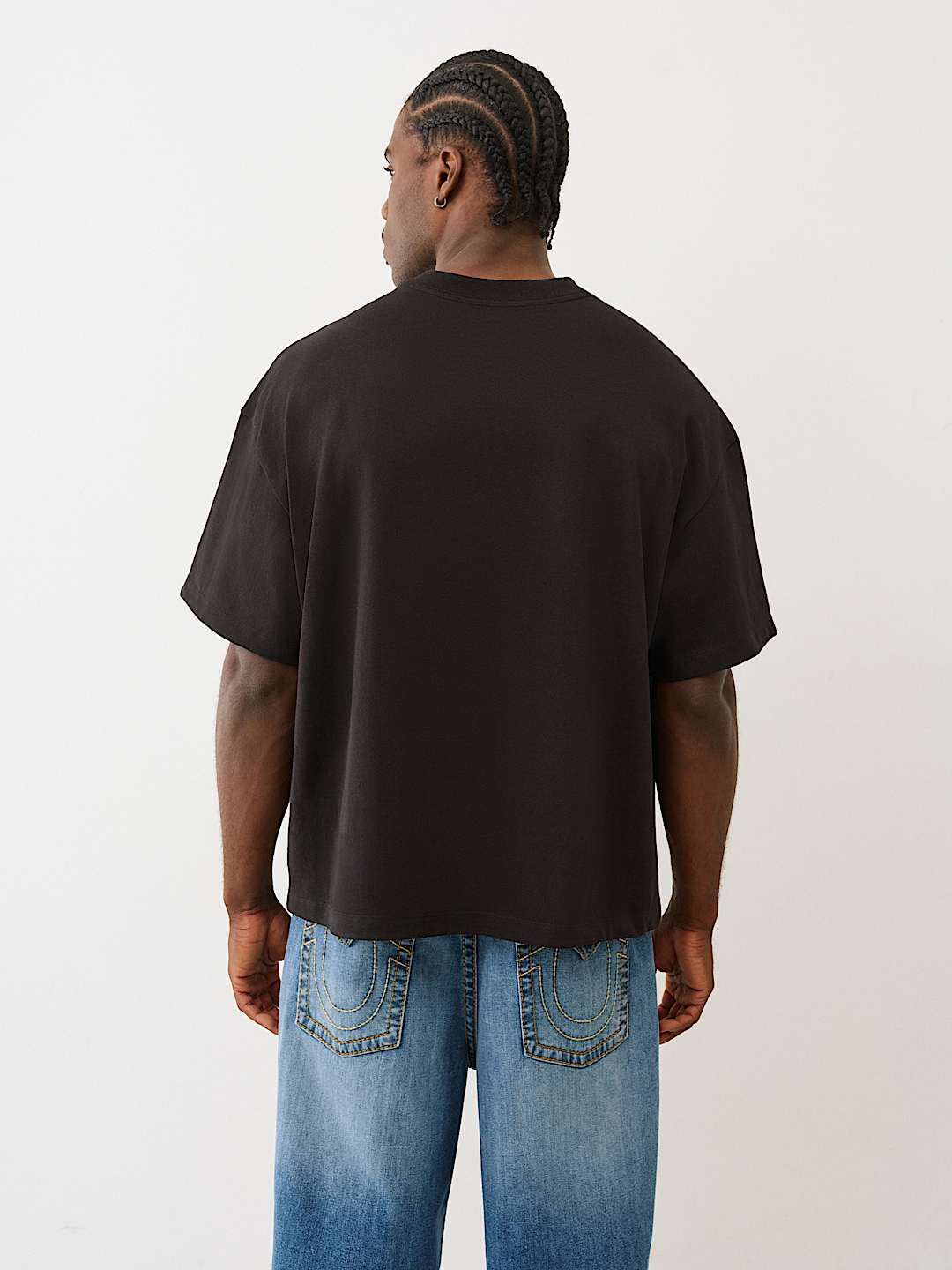 TRUE RELIGION 自然の息吹を感じる GARDEN グラフィック Tシャツ GARDEN GRAPHIC TEE - Black | True Religion