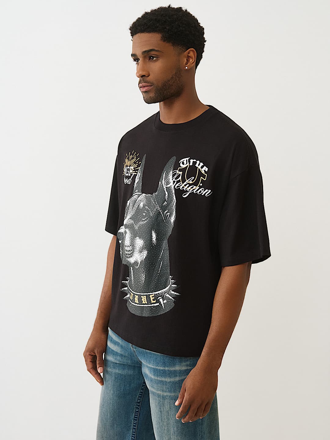 DOBERMAN OVERSIZED HEAVYWEIGHT TEE, image 3