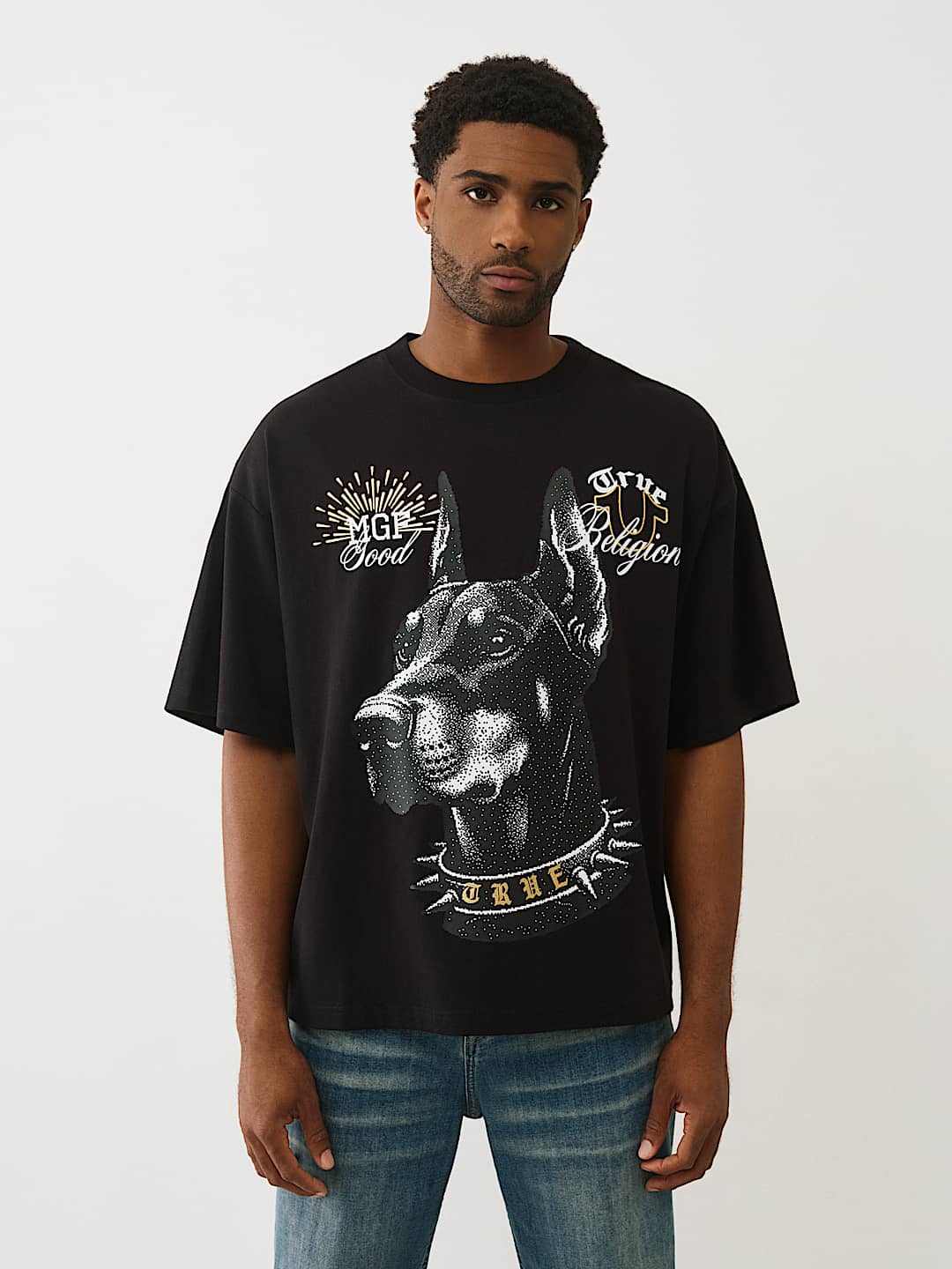 DOBERMAN OVERSIZED HEAVYWEIGHT TEE, image 1