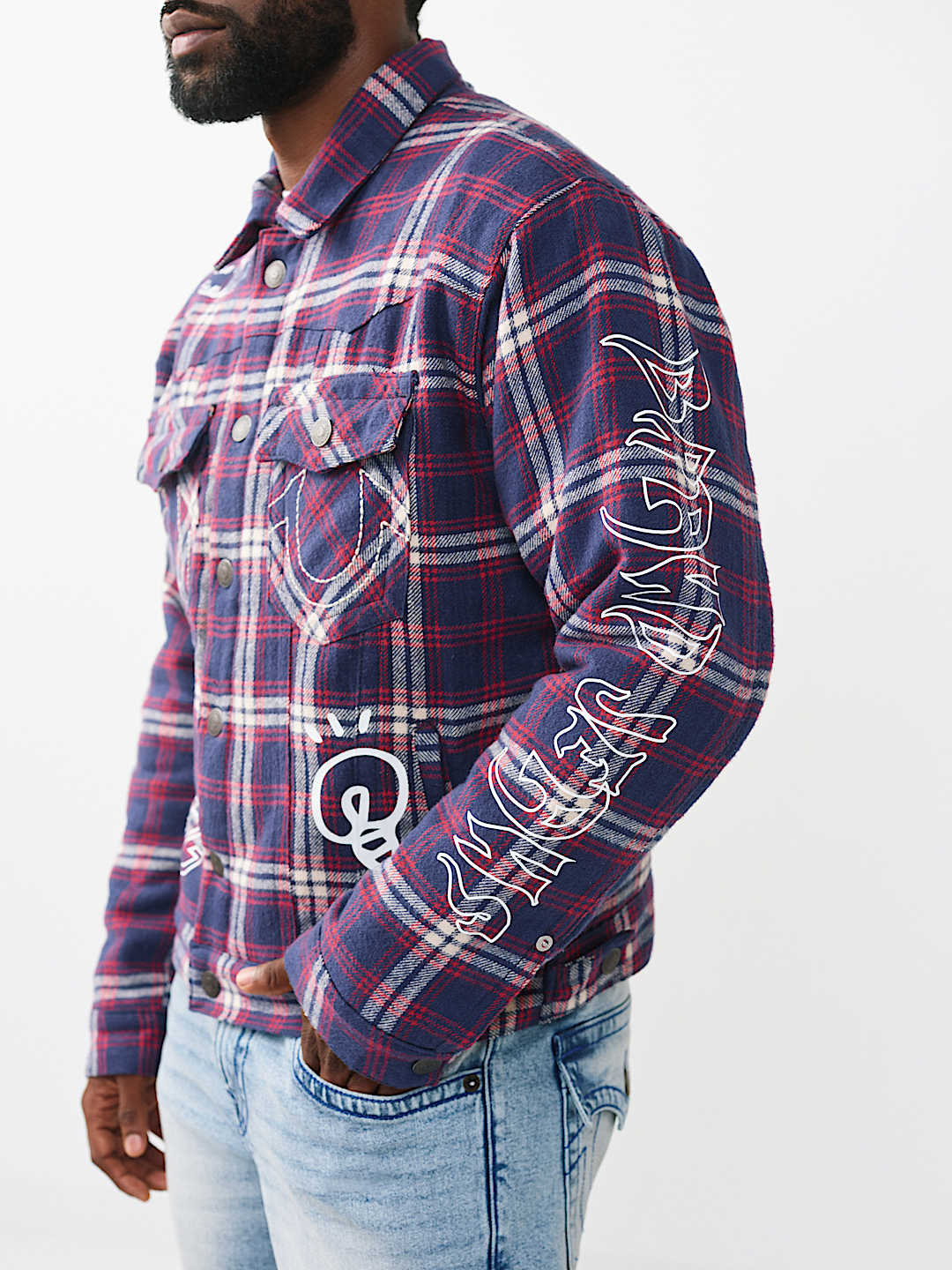 JIMMY OVERSIZED FLANNEL JACKET, image 4