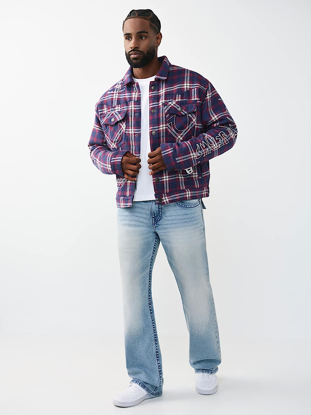 JIMMY OVERSIZED FLANNEL JACKET, image 6