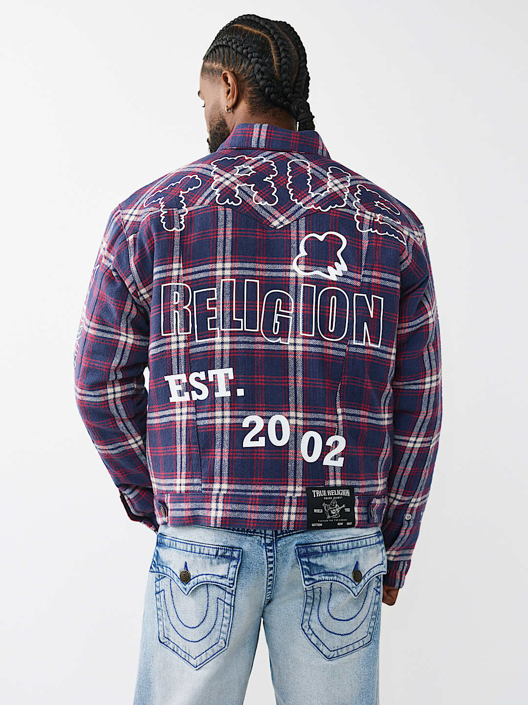 JIMMY OVERSIZED FLANNEL JACKET, image 1