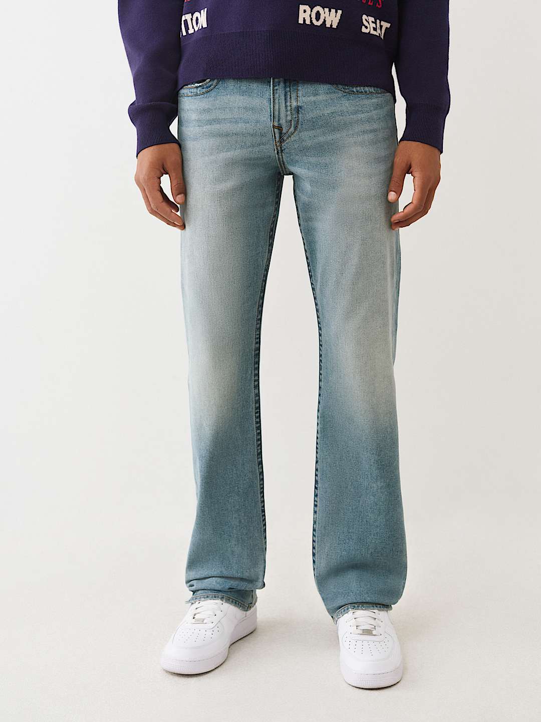 JEANS RECTOS RICKY CON SOLAPA DE 34&rdquo;, image 2