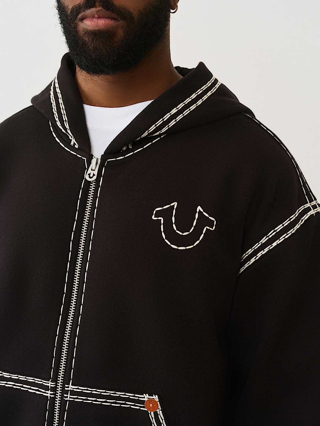 SUPER QT BOXY ZIP HOODIE | True Religion