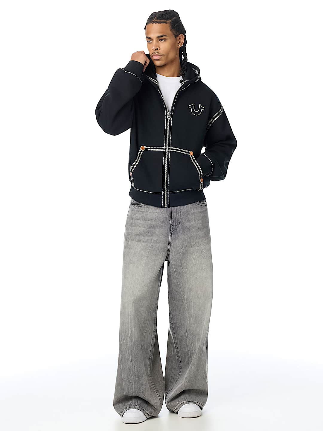 SUPER QT BOXY ZIP HOODIE