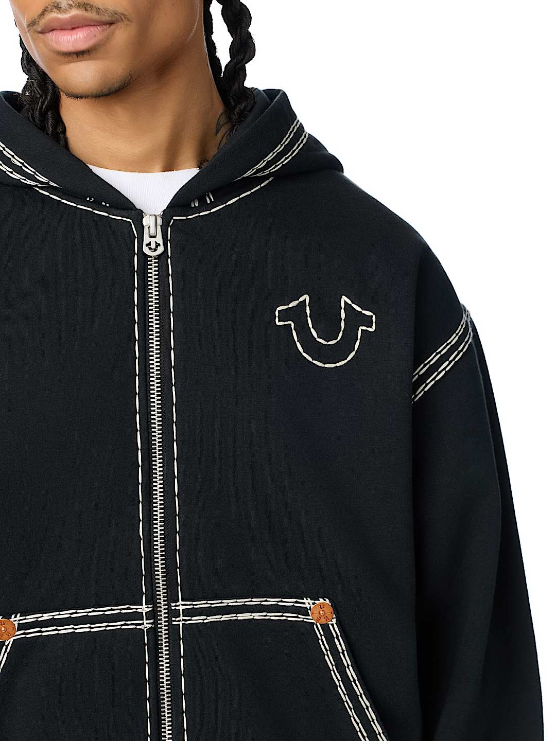 SUPER QT BOXY ZIP HOODIE