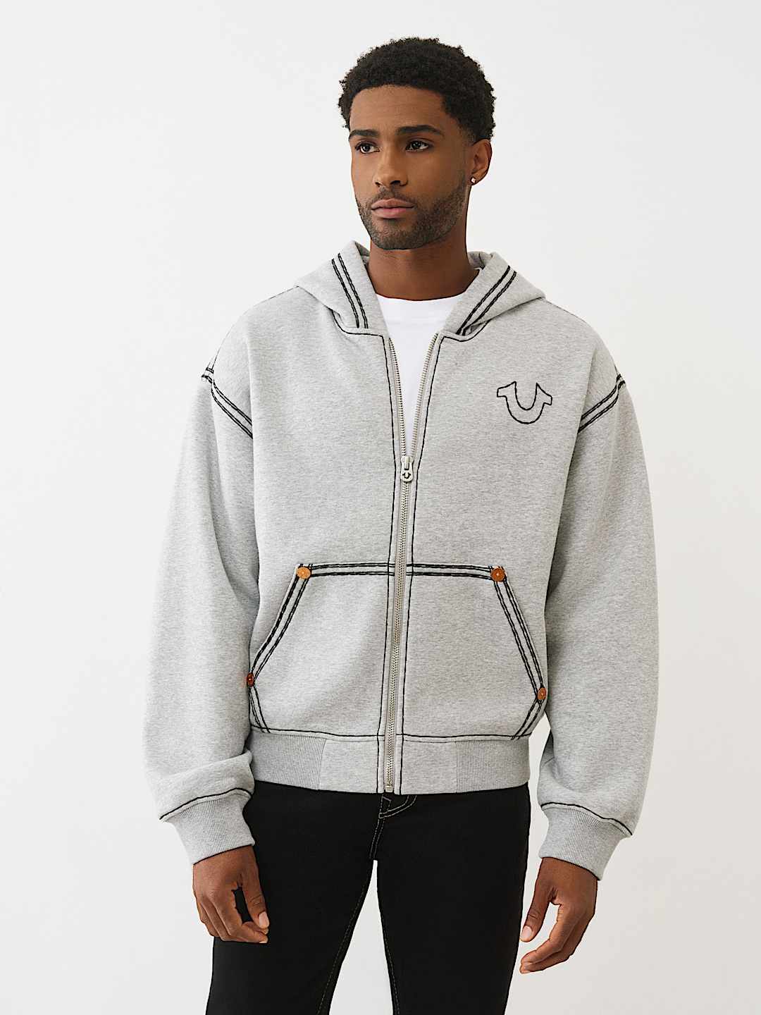 SUPER QT BOXY ZIP HOODIE, image 2