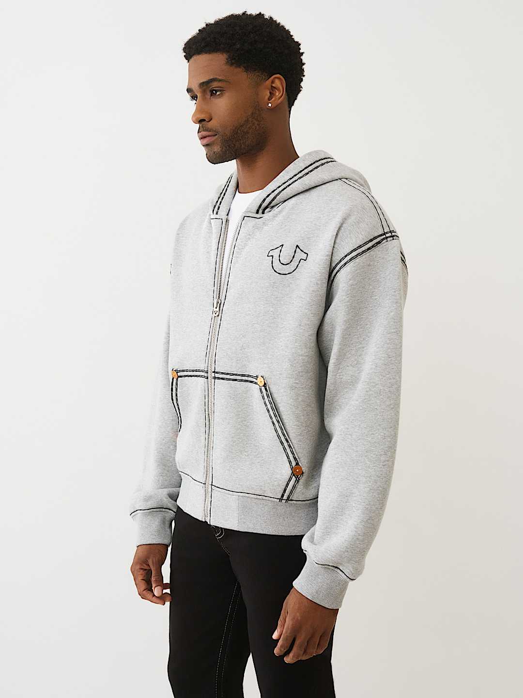 SUPER QT BOXY ZIP HOODIE, image 3